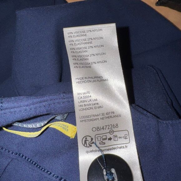 Maeve The Colette Ponte Wide Leg Cropped Pants Size 30 High Rise Stretch - Picture 7 of 10